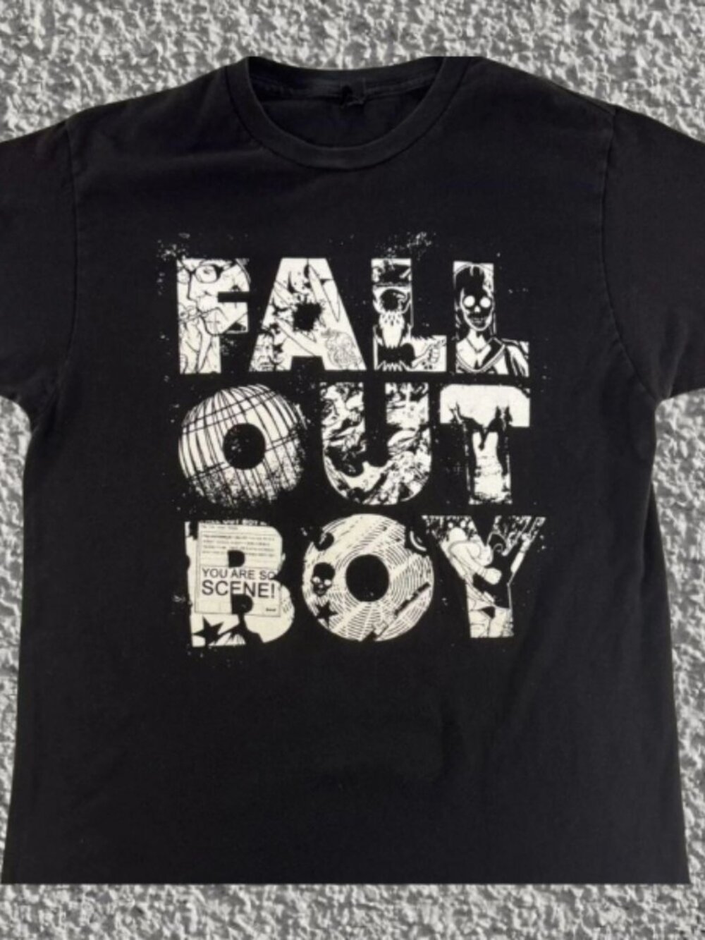 Fall Out Boy Band You're so scene T-shirt